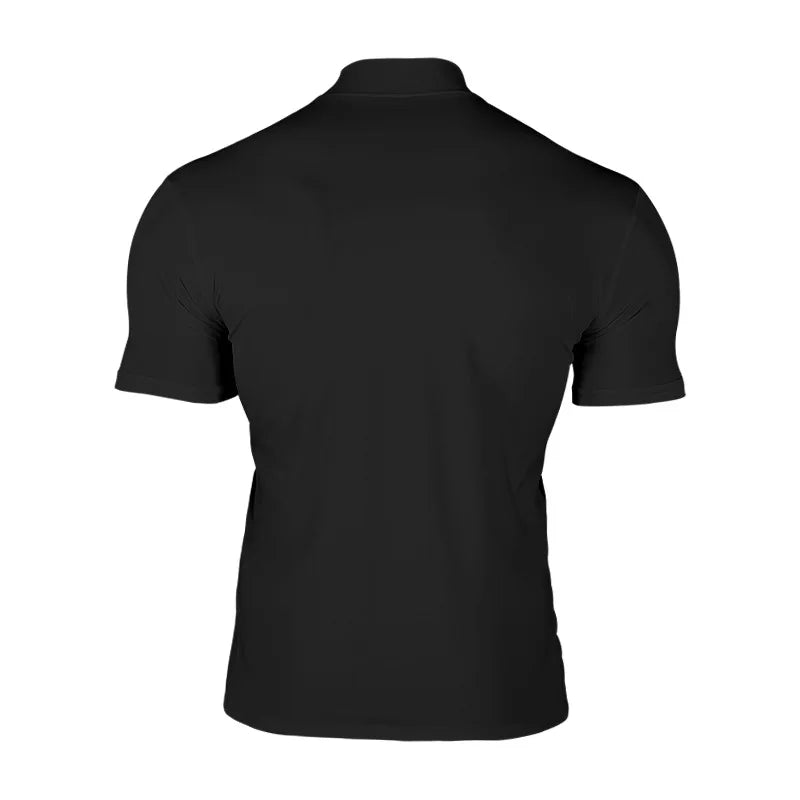 Summer Men Turtleneck Cotton Short Sleeve Slim Body T-Shirt Men Solid Color Base shirt Modale High Collar Short-sleeved Tshirt